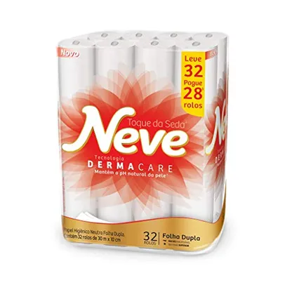 [PRIME  + RECORRÊNCIA]Neve Papel Higiênico Toque de Seda, 32 Rolos