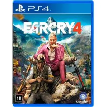 [Americanas] Game Far Cry 4 - PS4 por R$ 79