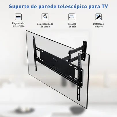 Suporte Articulado de Parede para TV