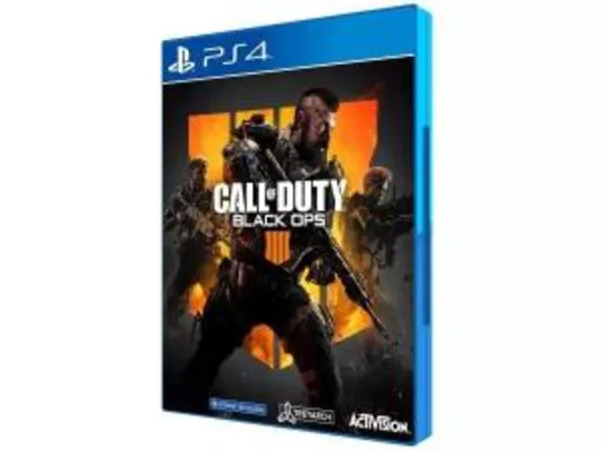 [R$15 de volta] Jogo Call of Duty: Black Ops 4 - PS4 | R$36