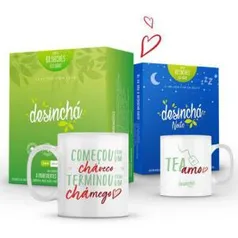 [AME] Combo Desinchá + Desinchá Noite + 02 Canecas Exclusivas - R$172 (ou R$86 com Ame)