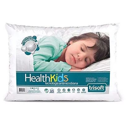 Trisoft Travesseiro Health 40x60, Branco, Padrão