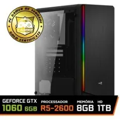 PC Gamer Ryzen 5 2600, gtx 1060