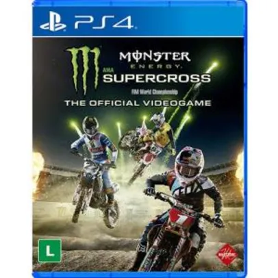 Game Monster Energy Supercross the Official Videogame - PS4 - R$ 140