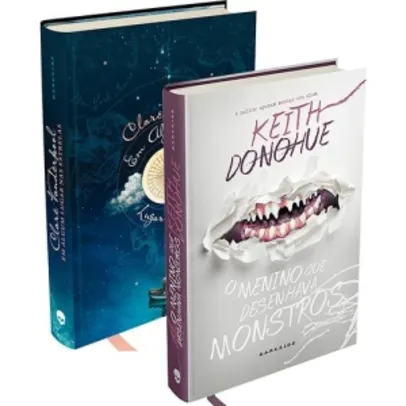 [Submarino] -  Kit Livros Darkside Books - O Menino Que Desenhava Monstros e Em Algum Lugar nas Estrelas por R$ 40