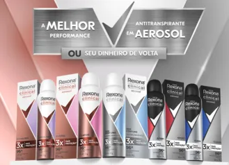 Campanha de rembolso - Rexona Clinical 