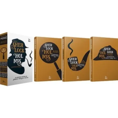 Box Sherlock Holmes: As Aventuras de Sherlock Holmes (3 Volumes)