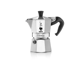 Cafeteira Italiana Bialetti em Alumínio 40ml La Mokina Prata R$ 52,00