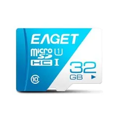 EAGET T1 Class 10 80MB/s TF Card 32GB - Royal Blue - 32g por R$ 18