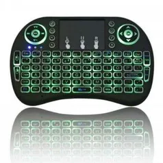 Mini Teclado Air Mouse Touch Sem Fio Tv Box Wireless R$ 26,00