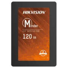 SSD Hikvision Minder, 120GB, Sata III, Leitura 460MBs e Gravação 360MBs, HS-SSD-Minder(S)/120G