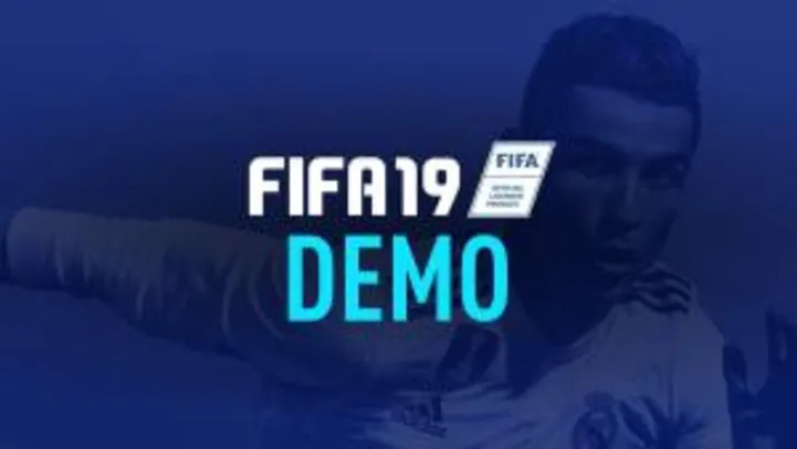 Quem jogou a Demo do FIFA 19 no Xbox, a Microsoft está dando R$ 21,00