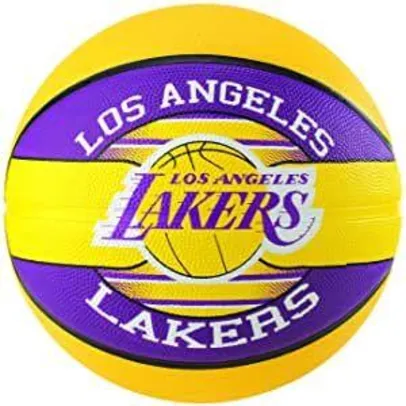 [FRETE PRIME]Spalding Bola Basquete TIME NBA Borracha - LA Lakers R$80