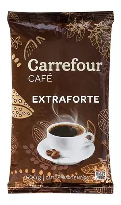 Café Torrado E Moído Carrefour Extraforte 500g