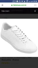 Tênis Adidas Vs Advantage Clean Masculino - Branco 129,99