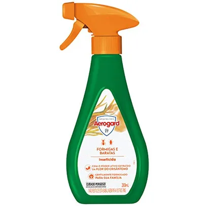 Inseticida Natural Aerogard Spray 280ml para Baratas e Formigas