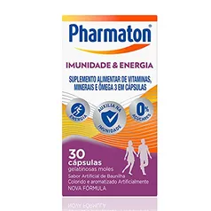 [REC 32,39] Polivitamínico Pharmaton Imunidade e Energia 30 cápsulas