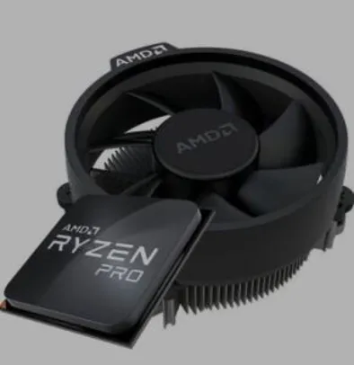 Processador AMD Ryzen 5 PRO 4650G 3.7GHz (4.2GHz Turbo), 6-Cores 12-Threads, AM4, Cooler Wraith Stealth, Com Vídeo Integrado R$1399