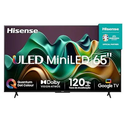 Hisense TV 4K Mini LED 65" Polegadas 65U6N 