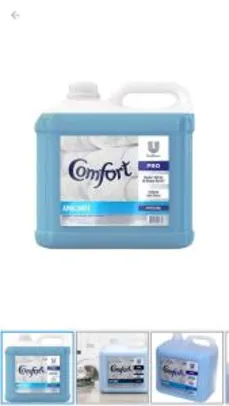 Amaciante Comfort Profissional Classic - 10L | 4 unid | R$37 cada