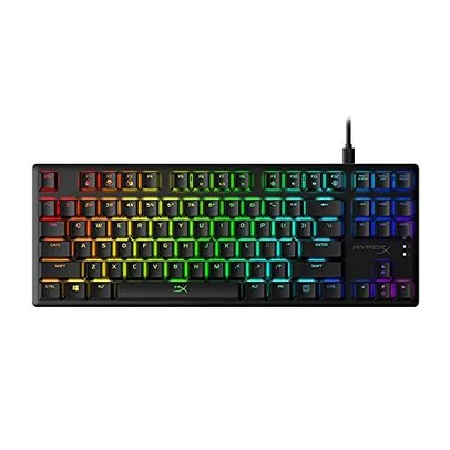 Teclado Mecânico Gamer HyperX Alloy Origins Core, RGB - HX-KB7RDX-BR