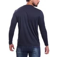 Camiseta Masculina Manga Longa Proteção Solar UV 50+