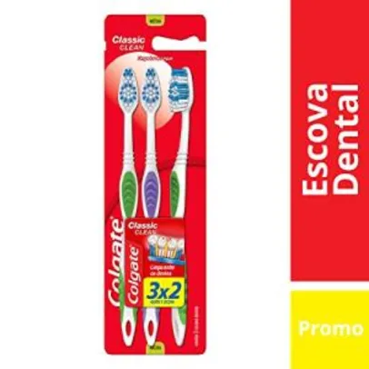[FRETE - PRIME] Escova Dental Colgate Classic Clean - Promo Leve 3 Pague 2 | R$7