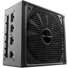 Fonte Sharkoon 750W, 80 Plus Gold, Modular, SilentStorm CoolZero | R$700