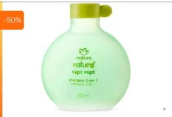 Vapt Vupt Shampoo 2 em 1 Naturé - 250ml R$11