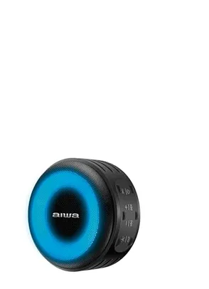 Caixa de Som Speaker, Aiwa, Bluetooth, Luzes Multicores, IP65 - AWS-SP-02