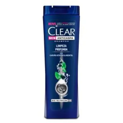 Shampoo Clear Men Limpeza Profunda 400ml