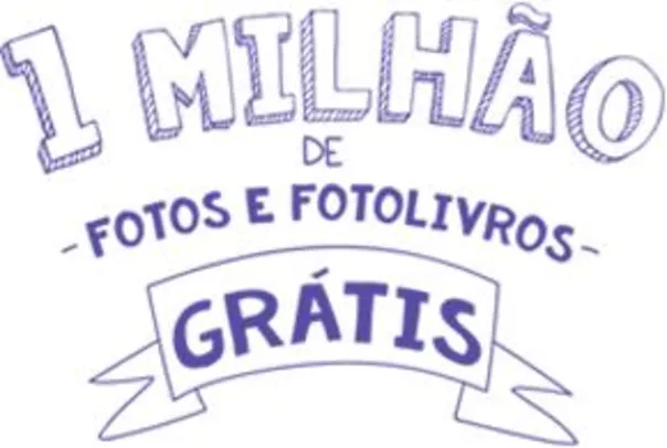 FOTOLIVRO GRÁTIS - PROMOÇÃO 1 MILHÃO DE AMIGOS -