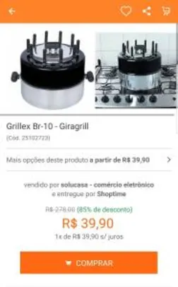 Grillex BR-10 - Giragrill