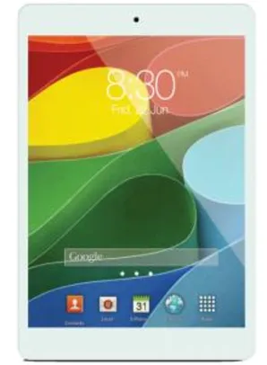 Tablet Qbex Tx240 7.85" Branco Wi-Fi, Android 4.4, 8Gb - R$218