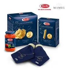 Kit Comemoração 2 Massas E 1 Molho Barilla + Brinde Mameg