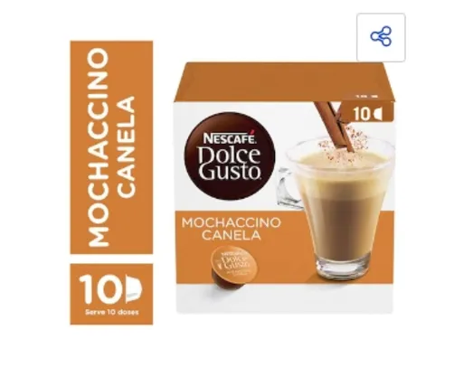 Combo de Cápsulas Dolce Gusto Cappuccino 10 cápsulas - 3 caixas