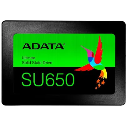 SSD Adata Su650 240GB, Leitura 520 MB/s, Gravação 450MB/s - Asu650ss-240gt-r