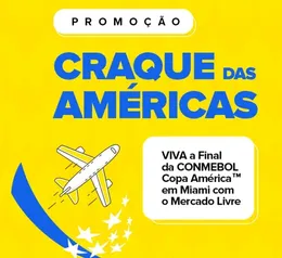 Concorra a uma viagem para assistir a final da Conmebol Copa América 2024 MIAMI 