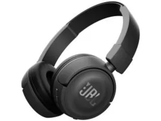 Headphone/Fone de Ouvido JBL Bluetooth Sem Fio - com Microfone Dobrável Serie T T450BT