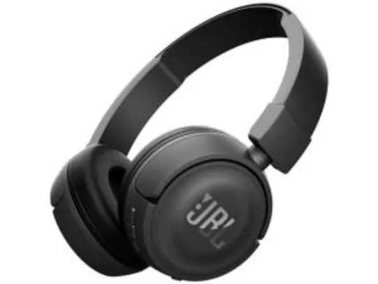 Headphone/Fone de Ouvido JBL Bluetooth Sem Fio - com Microfone Dobrável Serie T T450BT