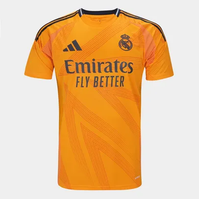 Camisa Real Madrid Away 24/25 s/n° Torcedor Adidas Masculina Tam M e EGG