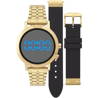 [AME R$307] Relógio Euro Feminino Fashion Fit Dourado - EUBJ3407AA/T4P | R$349