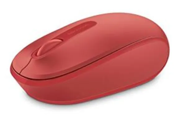 [PRIME] Mouse Sem Fio Mobile Usb Vermelho Microsoft | R$ 46