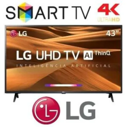 Smart TV Led 43'' LG 43UM7300 Ultra HD 4K - R$1499