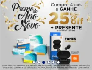 6% OFF + Fone Redmi Airdots + Brindes na compra de Lentes Bausch & Lomb