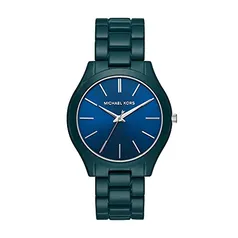 Relógio Michael Kors Feminino Slim Runway Azul - MK4416/1VN