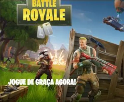 Jogue GRÁTIS o modo Battle Royale de Fortnite