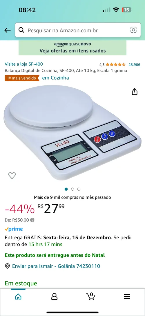 Imagen na descrição da promoção