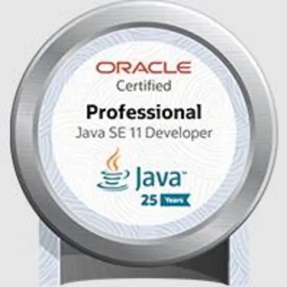 $25 | [Oracle Certified] Treinamento e Certificação Java SE 11
