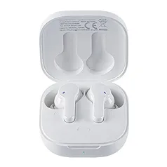  Fone De Ouvido Qcy Sem Fio T13 TWS Bluetooth 5.1 Com 4 Microfones Controle De Toque IPX5 À Prova d'Água 40 Horas De Tempo De Reprodução, Branco